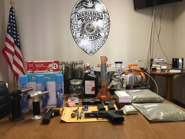 Search Warrant Lands One in Jail