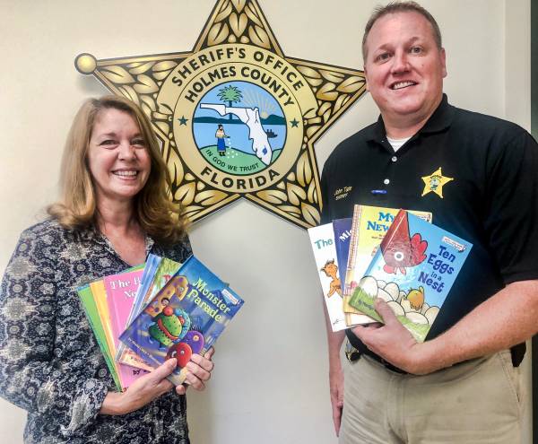 Holmes County Sheriff’s Office Receives Book Donation