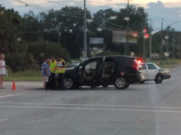 6:30 PM... Motor vehicle Accident at Honeysuckle and Hartford Hwy