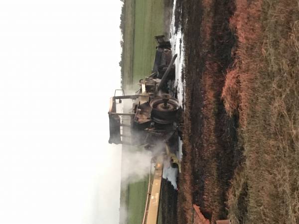 Slocomb Tractor Fire