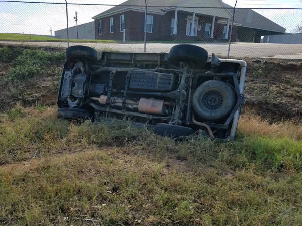 9:32 AM... Single Vehicle Rollover on Cowarts Road at Drew Road