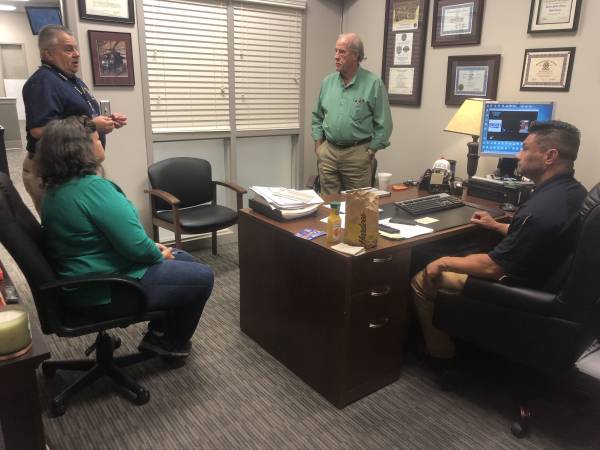Houston County Commissioner Doug Sinquefield Meets With Alabama EMA, FEMA and Dothan-Houston County Emergency Management Director