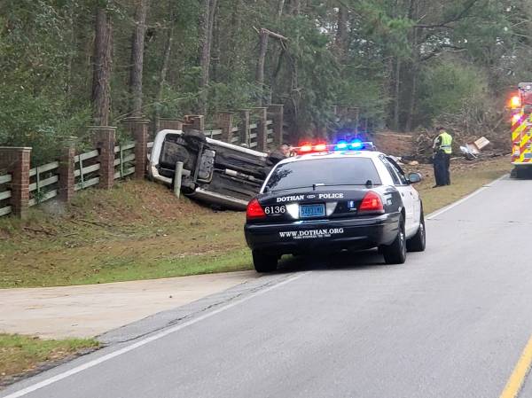 3:31 PM... Vehicle Overturned on South Park