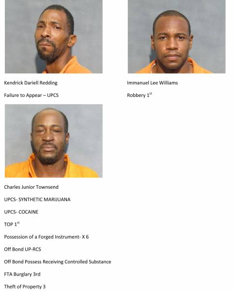 Mugshots of the Day 11/2/18 – 11/4/18