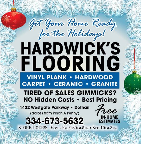 Happy Thanksgiving From Hardwick’s Flooring