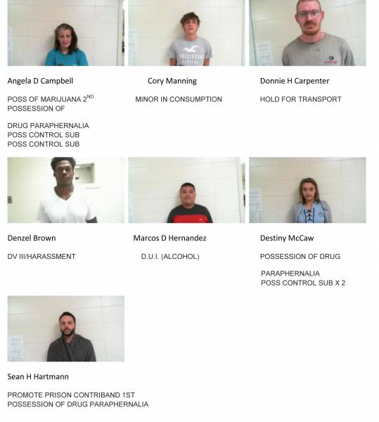 Dale County Sheriff’s Office Mugshots for 11/27/2018