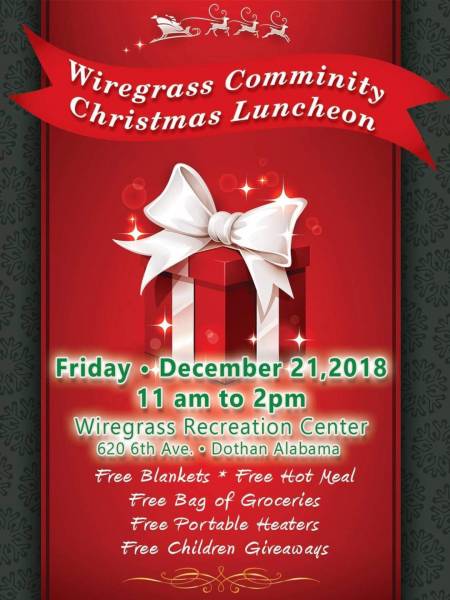 11th Wiregrass Community Christmas Luncheon