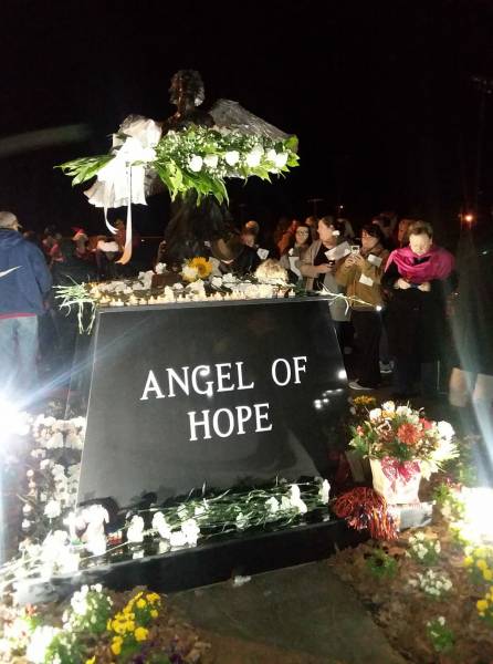 Wonderful Turnout At The Angel Of Hope Annual Vigil