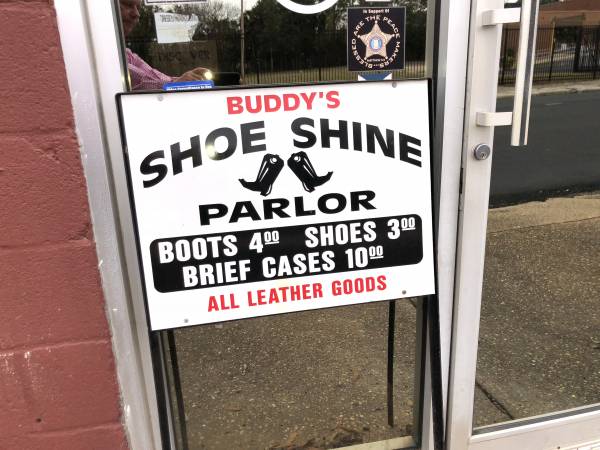 Buddy's Shoe Shine Has New Location
