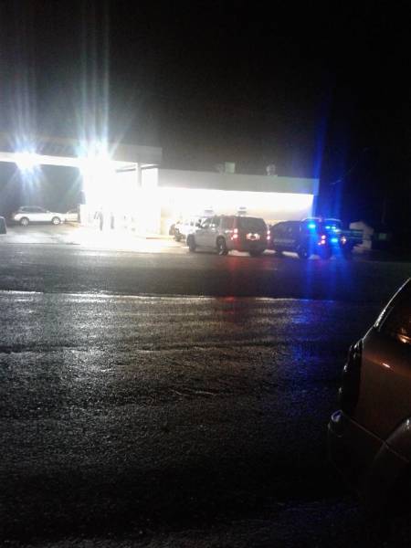 UPDATED at 7:46 pm...  Shooting at Walkers Motel on East Main