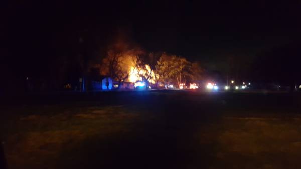 UPDATED @ 8:55 PM w Pics 7:45 PM Headland Structure Fire