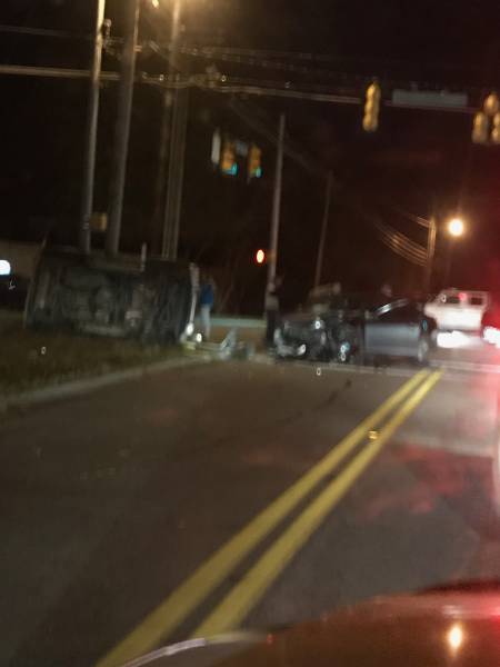 6:21 PM... Motor Vehicle Accident at John D Odom and Murphy Mill Road