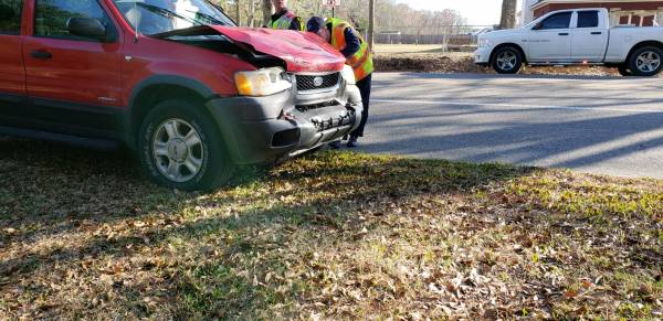 3:14 PM.. Rearend Accident on Prevatt Road at Eastridge Drive