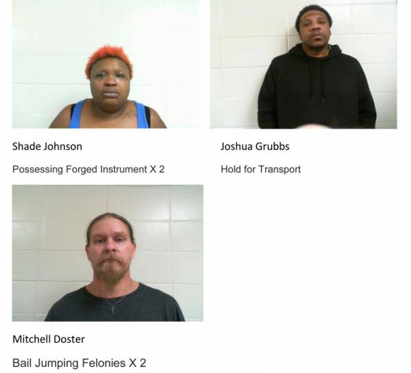 Dale County Sheriff’s Office Mugshots for 2/5/2019