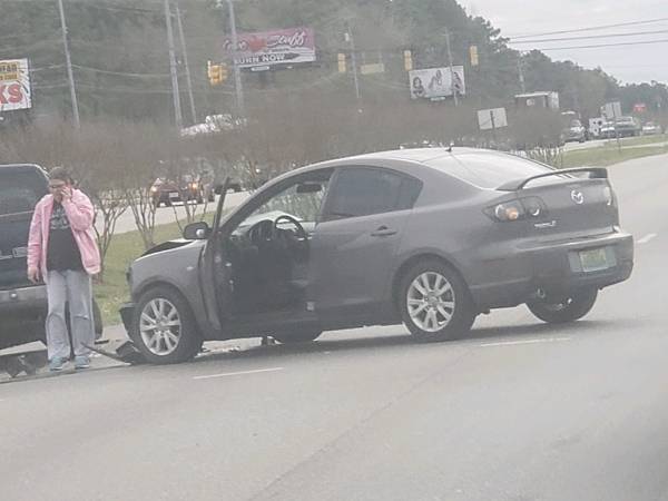 Afternoon Accident on Highway 231 South at Inez Road