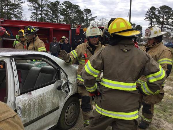 Volunteer Firefighters Come Together to Train in Southern Houston County