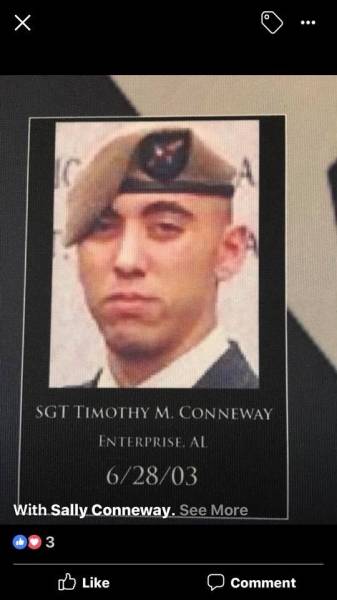 Sgt.Timothy Conneway ...A Local Fallen Hero