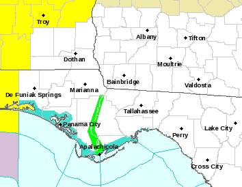 UPDATED at 11:24 AM... Most Of South Alabama under a Tornado Watch until 7:00PM