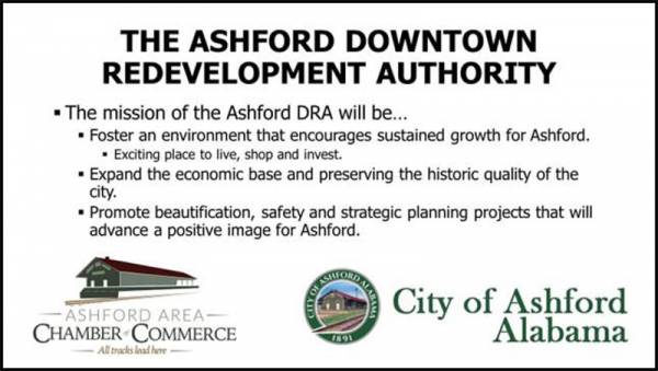 Ashford Downtown Redevelopment Authority Received a Grant