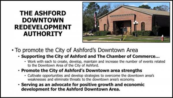 Ashford Downtown Redevelopment Authority Received a Grant