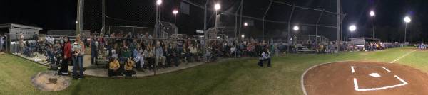 Wicksburg Baseball Opening Ceremonies