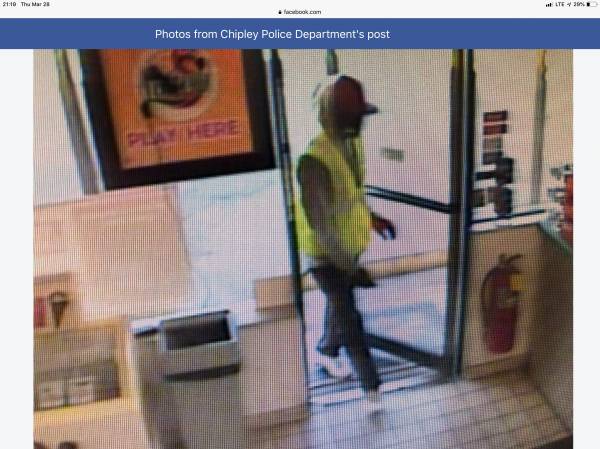 UPDATED @ 9:21 PM.  8:31 PM.   Chipley Fl Marathon Station Victim Of A Robbery