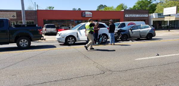 11:10 AM.. Motor Vehicle Accident at West Main at Edgewood