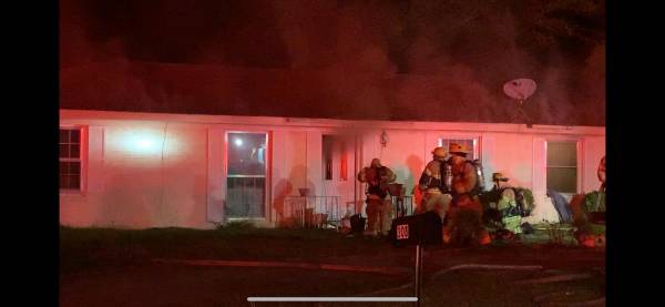 UPDATED at 11:30 PM.  Structure Fire On Rebecca Avenue