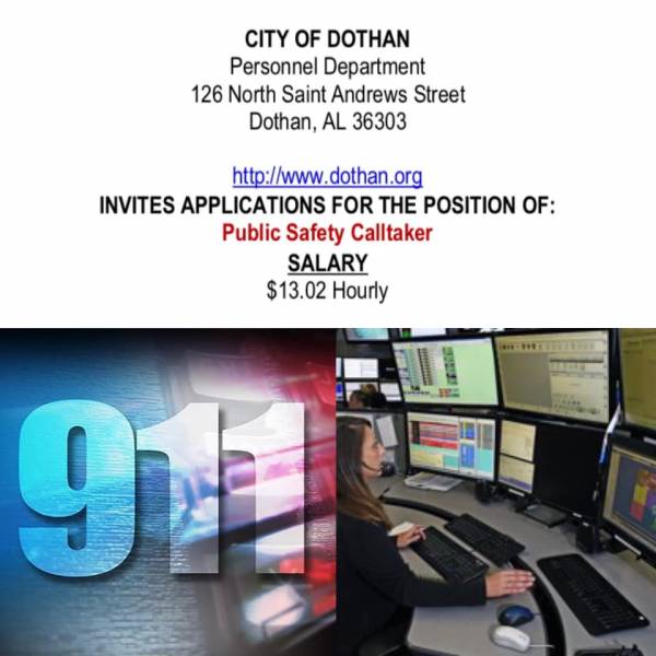 Dothan Police Department Communications Center needs your help