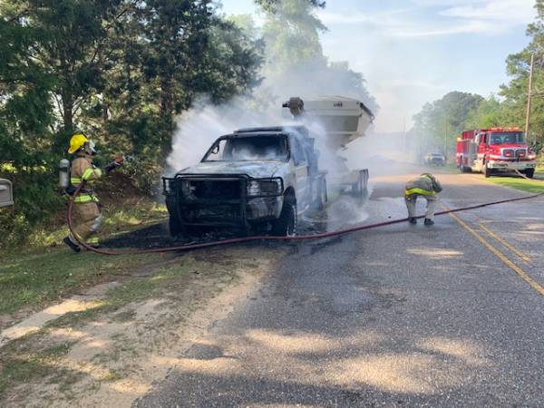 Vehicle Fire in Cowarts