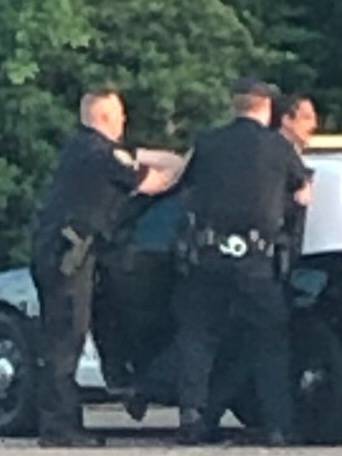 7:52 PM   Two Dothan Police Officers Injured - One With Broke Hand or Arm and One With Broken Leg - ATTACKED