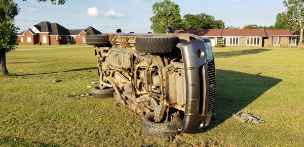 6:05 PM... Single Vehicle Rollover in the 6100 Block of Cottonwood Road