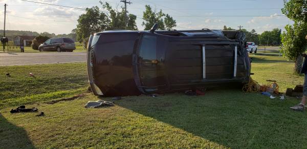 6:05 PM... Single Vehicle Rollover in the 6100 Block of Cottonwood Road
