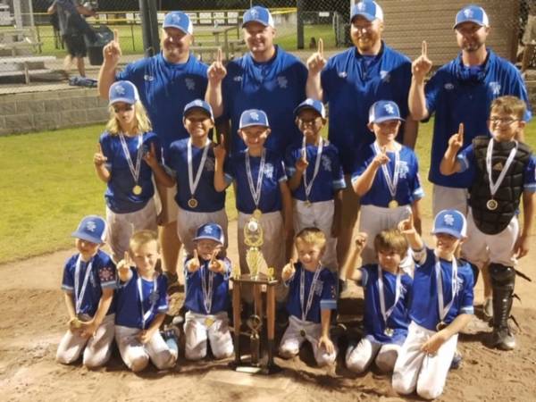 Taylor-Rehobeth 6u boys Baseball are Heading to State Championship