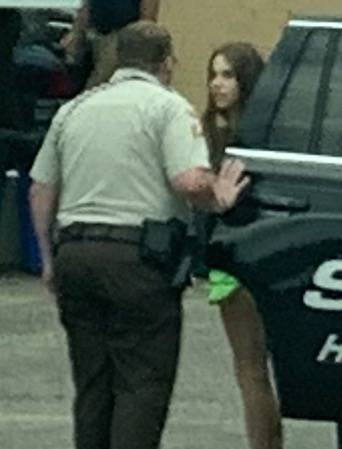 UPDATED @ 4:59 PM.   Breaking News: Tiffany McGrath Gets Arrested in Enterprise