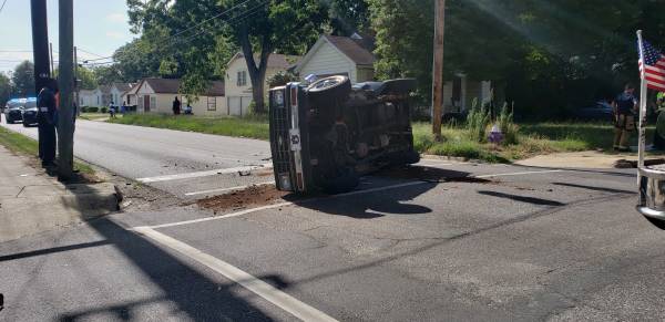 4:00 PM... T-Bone with Rollover at Selma and Appletree