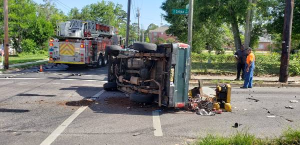 4:00 PM... T-Bone with Rollover at Selma and Appletree