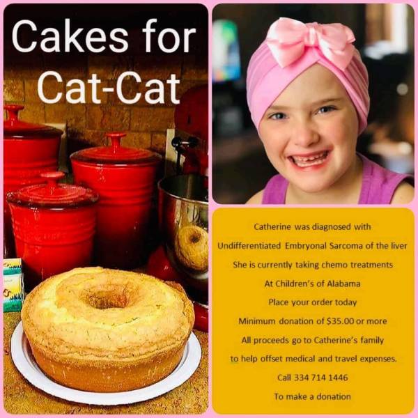 Six Year Old Diagnosed With Liver Cancer Needs Your Help...ORDER YOUR CAKE TODAY