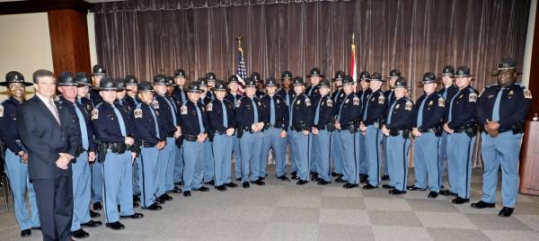 ALEA’s Trooper Class 2019-A Graduates at the Alabama Criminal Justice Training Center