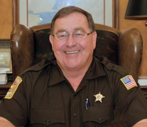 BOOKED IN OWN JAIL     Limestone County Sheriff Mike Blakely indictment on 13 theft, ethics charges