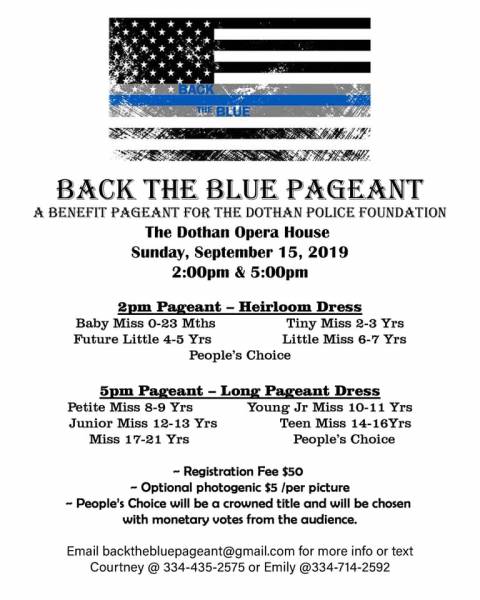 Back The Blue Pageant