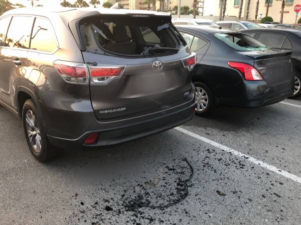 Rock Throwing Vandal Causes Estimated $30,000 in Damages to Parked Cars