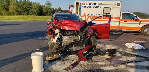 Motor Vehicle Accident on US 84 and Pleasant Grove Road