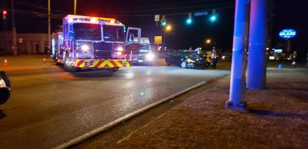 7:11 PM.. Motor Vehicle Accident at Montgomery Hwy and Denton