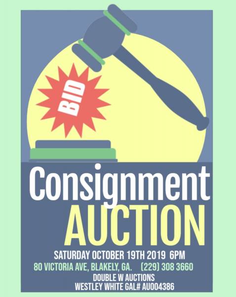 Consignment Auction in Blakley