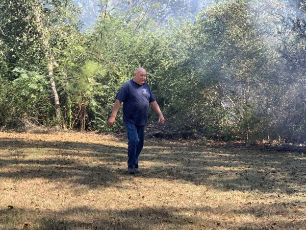 Pansey Fire Responds To Grass Fire With Gordon - Cotton Picker Fire In Pansey