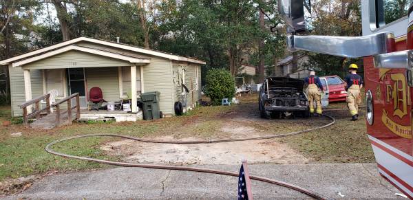 3:45 PM...Structure Fire on Persimmon Street