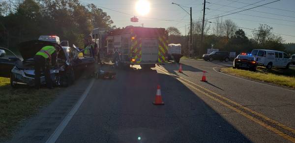 7:13 AM.  Motor Vehicle Accident at Cottonwood and Eddins