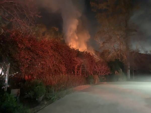 UPDATED at 10:43 PM...Large Structure Fire at 3010 Lasalle Drive
