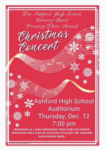 Ashford High School Christmas Concert
